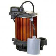 Liberty Pumps 233-2 - 1/3 hp, Submersible Sump Pump, Polyp/aluminum, manual, 115V, 25'' cord.