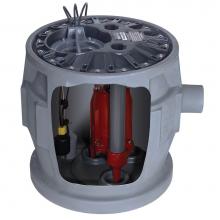 Liberty Pumps P382XPRG101V/A2-EYE - 1 HP, Simplex Sewage Package, 1 PH, 115V, 2'' Discharge, 10'' Stack, Vertical