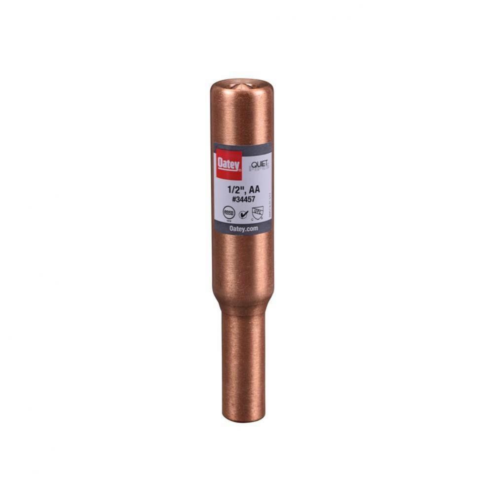 Quiet Pipe Hammer Arrestor- 1/2 In.- Male Sweat Straight- Aa