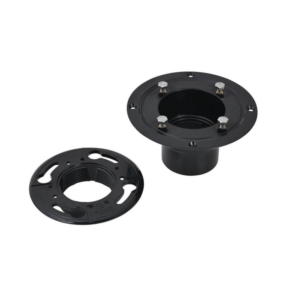 Abs Low Profile Drain Base Clamping Collar And Fasteners