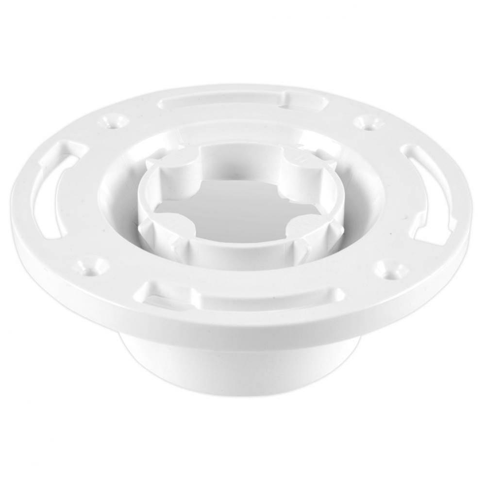 3-4 In. Easy Tap Flange W/Cap Pvc