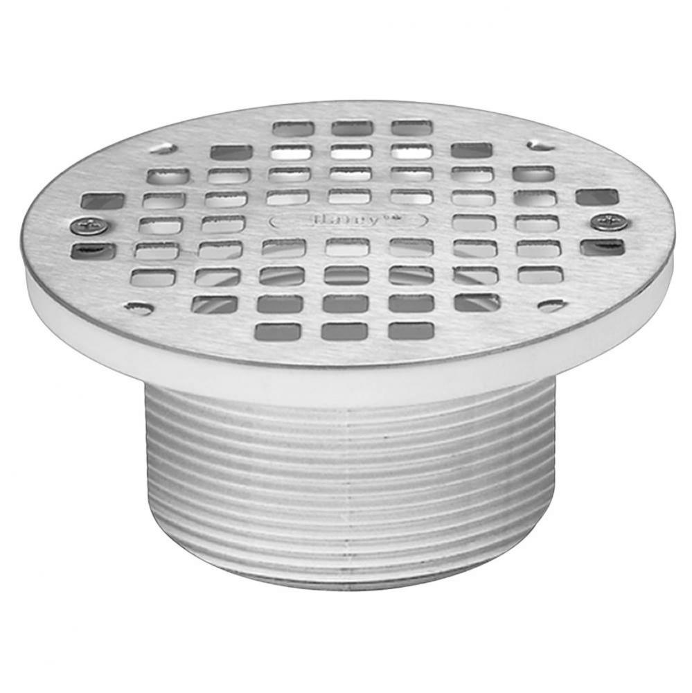 5 In. Nickel Strainer W/Ring  Barrel