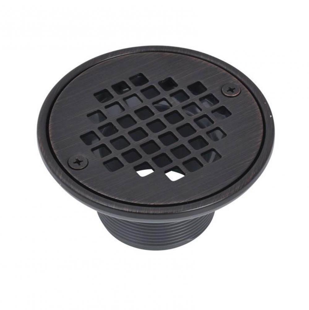 Pvc Round Barrel Only Orb Snap Strainer W/Ring
