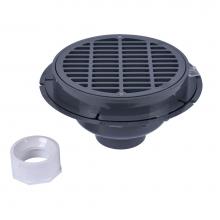 Oatey 76012 - 2 In. Pvc Commercial Drain W/Plastic Grate & Bucket