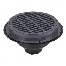 Oatey 86012 - 2 In. Abs Sediment Drain- Plastic Grate W/Bucket