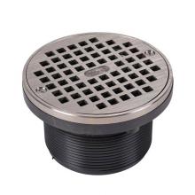 Oatey 80140 - 6 In. Brass Strainer And Square Ring