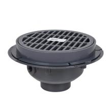 Oatey 76044 - 4 In. Pvc Drain W/Cast Iron Grate & W/O Bucket