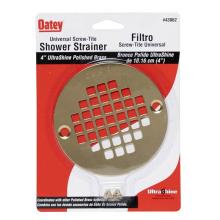 Oatey 43862 - 4 In. Pb Strainer Carded