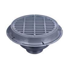 Oatey 76026 - 6 In. Pvc Drain W/Plastic Grate  W/O Bucket