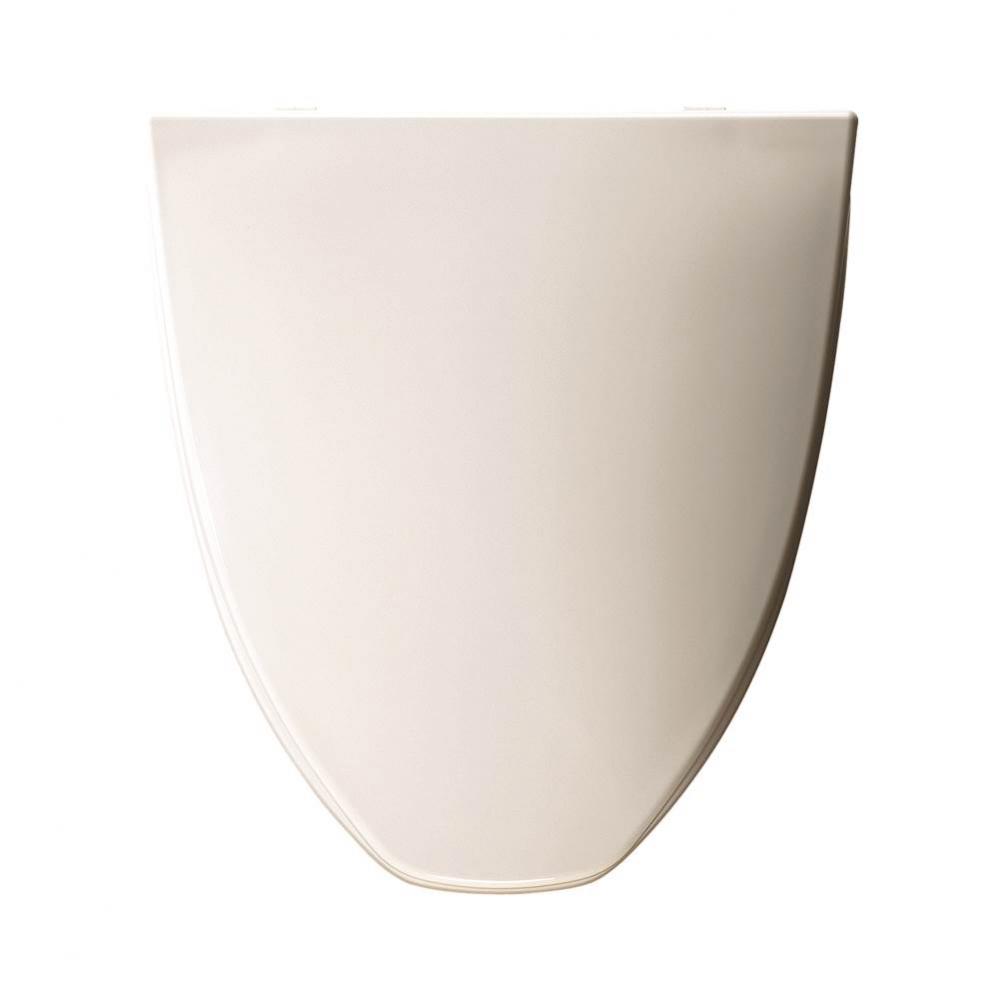 Elongated Plastic Toilet Seat in White