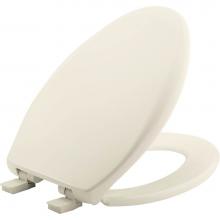 Church 380E4 346 - Affinity Elongated Plastic Toilet Seat in Biscuit with STA-TITE Seat Fastening System, Easy-Clean