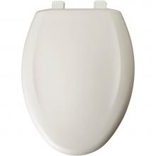 Church 380TCA 000 - Elongated Plastic Toilet Seat in White with Top-Tite Hinge