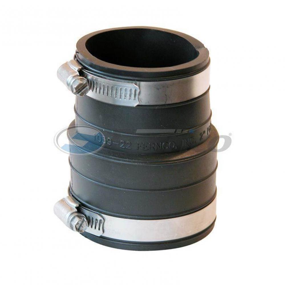 Coupling 2X2 Pl Socket-Pl/Ci