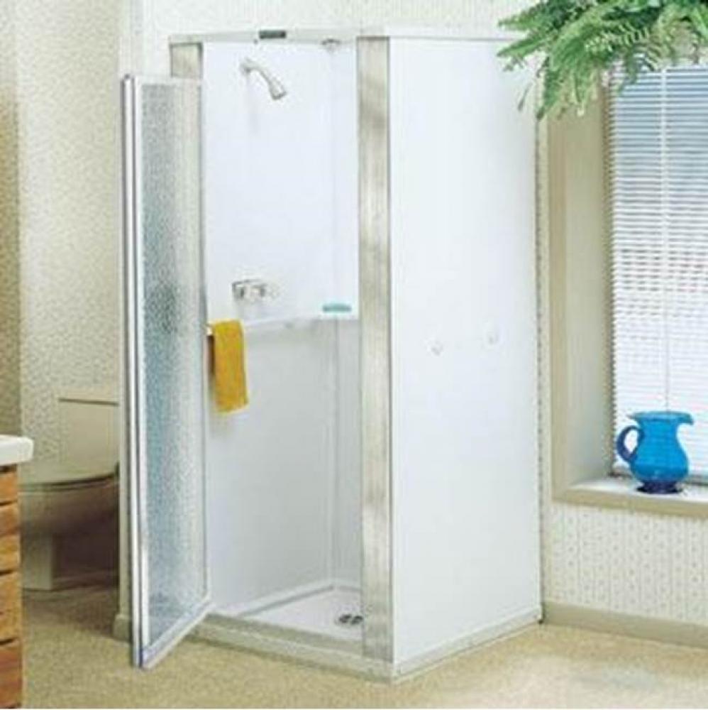 Durastall Shower Stall, 36&apos;&apos;x36&apos;&apos;, Standard Base