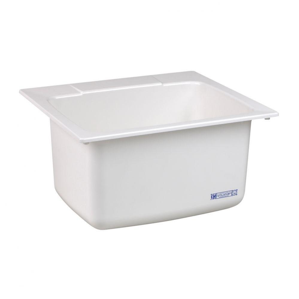 Utility Sink, 22&apos;&apos;x25&apos;&apos;, White