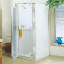 Mustee And Sons 140 - Durastall Shower Stall, 36''x36'', Standard Base