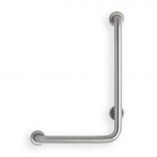 Mustee And Sons 390.310 - Grab Bar, 24''x192'' L, 1.5'', 90 deg Angle, Right Hand, Smooth, Sta