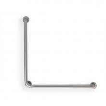 Mustee And Sons 390.312 - Grab Bar, 30''x30'' L, 1.5'', 90 deg Angle, Smooth, Stainless Steel
