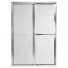 Mustee And Sons 60.403 - Bypass Shower Door with Clear Glass, 60'', Chrome
