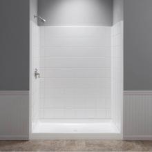 Mustee And Sons 760T-36WHT - Durawall Tile Shower Wall White 3 ctns, 760T.1, 760T.2, 760T.12
