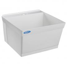 Mustee And Sons 15W - Utilatub Laundry Tub, Wall Mount
