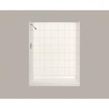 Mustee And Sons 572TBN - Varistone Tile Shower and Bathtub Wall, Bone