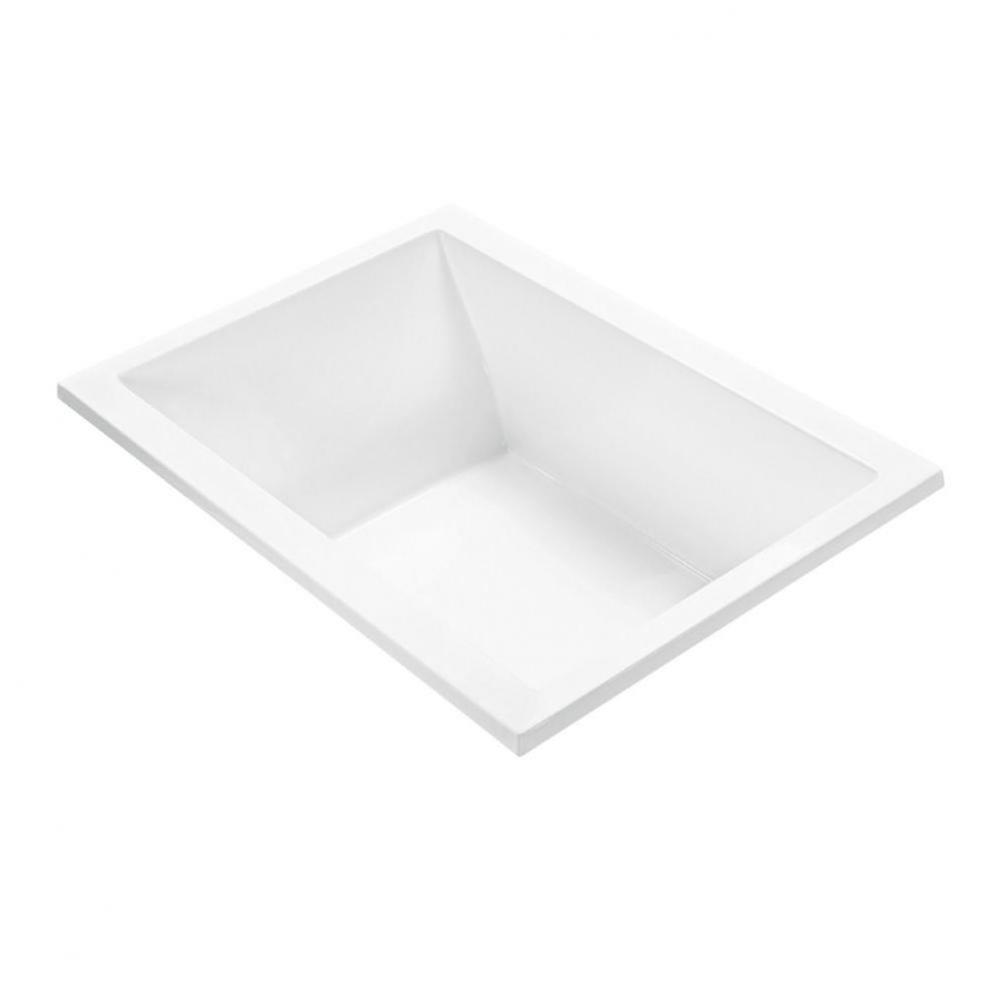 Andrea 12 Acrylic Cxl Undermount Air Bath/Microbubbles - White (59.75X42)