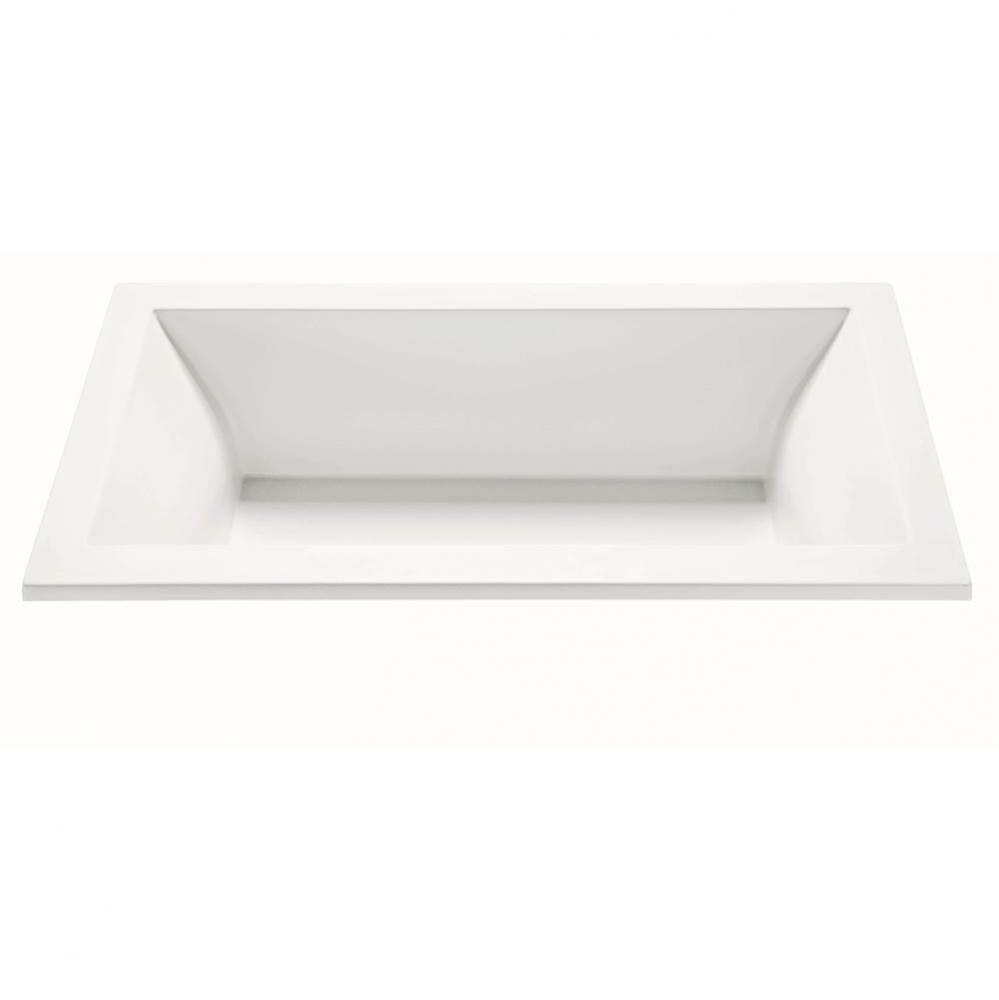 Andrea 14 Dolomatte Drop In Air Bath/Stream - White (71.25X41.5)