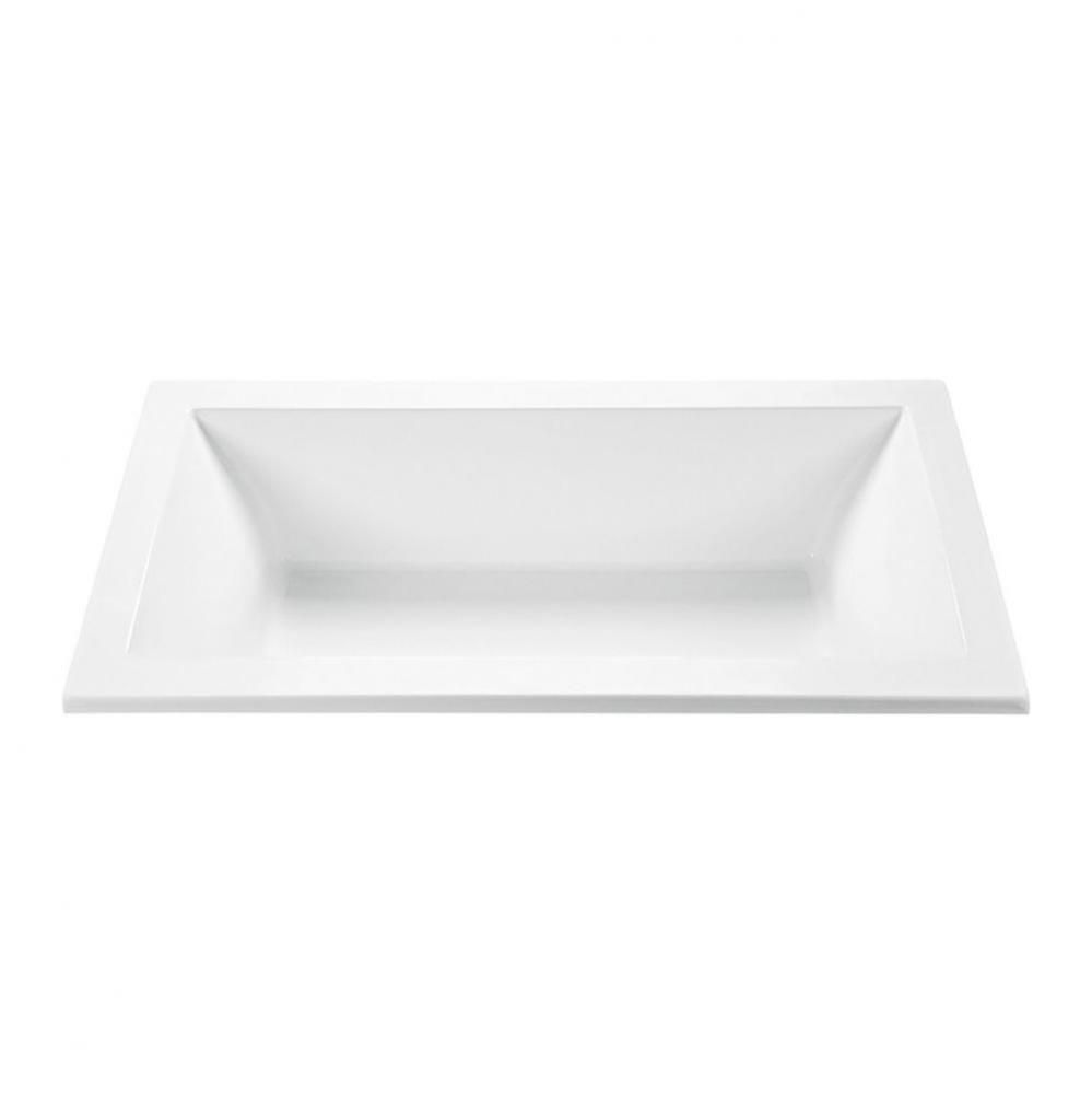 Andrea 16 Acrylic Cxl Undermount Air Bath Elite/Microbubbles - White (71.5X41.625)