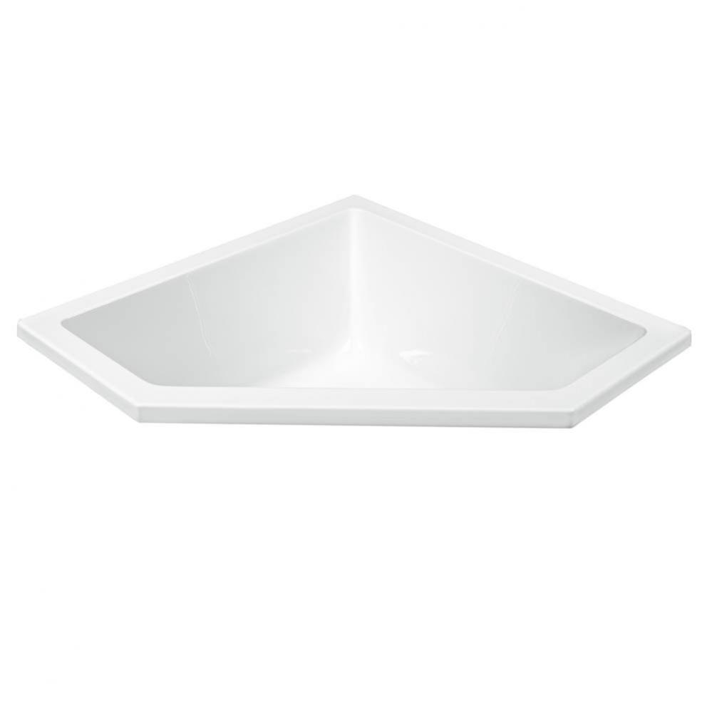 Deborah 1 Acrylic Cxl Undermount Corner Air Bath Elite/Ultra Whirlpool - White (48X48)