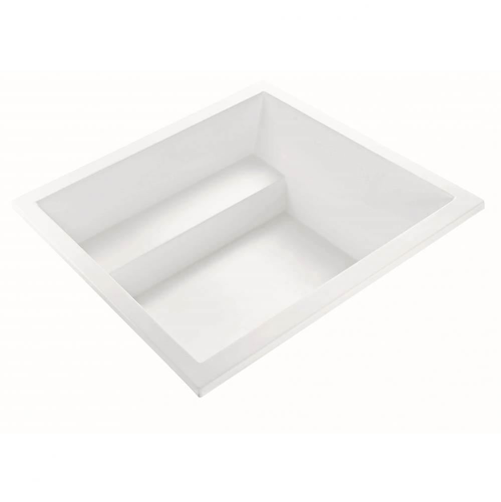 Kalia 3 Dolomatte Drop In Air Bath - White (59.75X59.75)