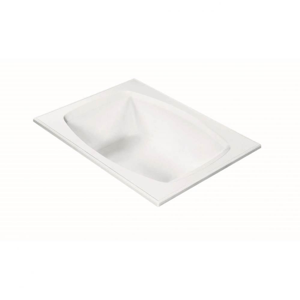 Shelby Dolomatte Drop In Air Bath/Whirlpool - White (72X54)