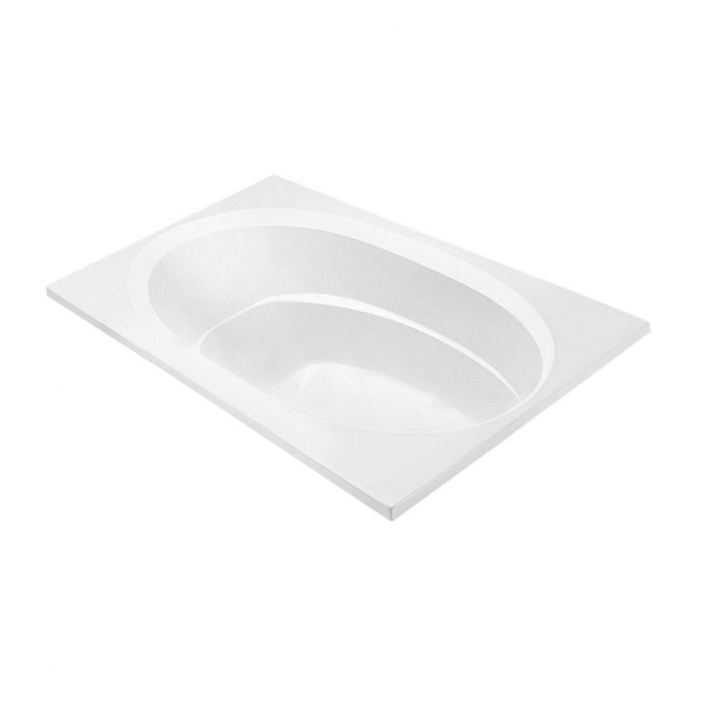 Seville 4 Acrylic Cxl Drop In Air Bath/Stream - Biscuit (71.5X42)