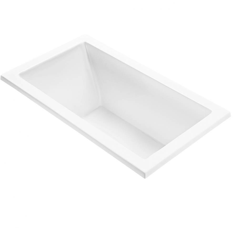 Andrea 19 Acrylic Cxl Undermount Air Bath Elite/Whirlpool - Biscuit (54X32)