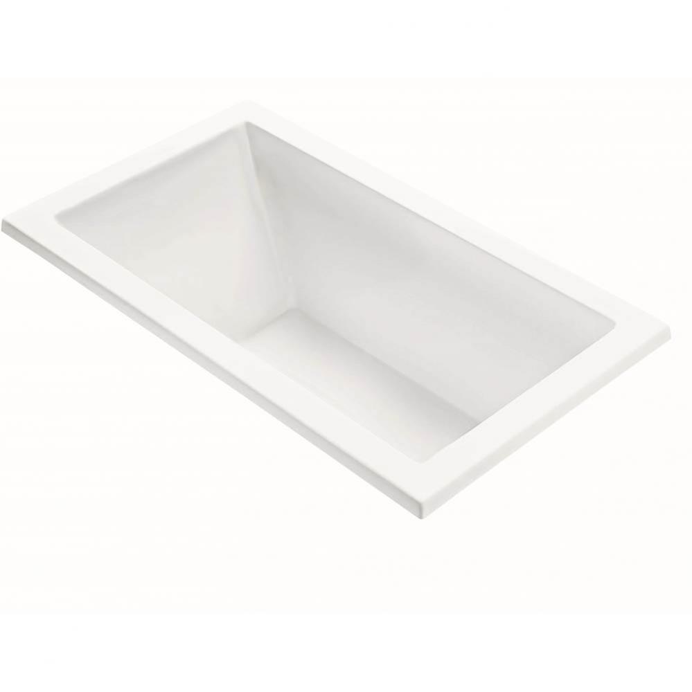 Andrea 19 Dolomatte Undermount Air Bath Elite - White (54X32)