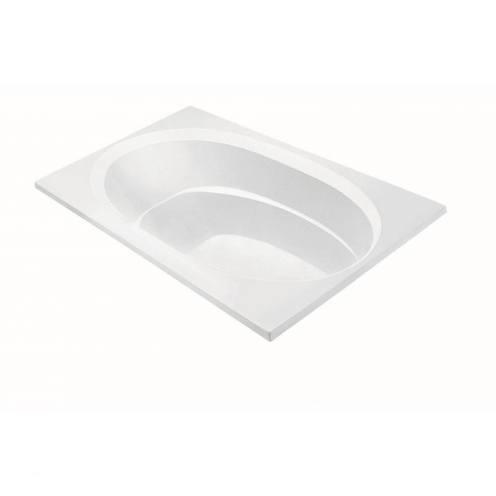 Seville 4 Dolomatte Drop In Air Bath/Microbubbles - White (71.5X42)