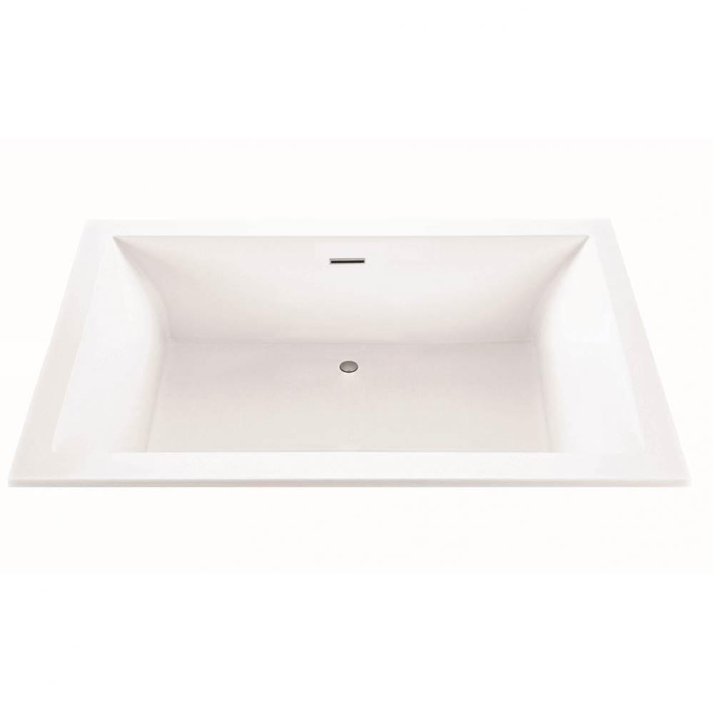 Andrea 22 Dolomatte Drop In Air Bath - White (66X36)