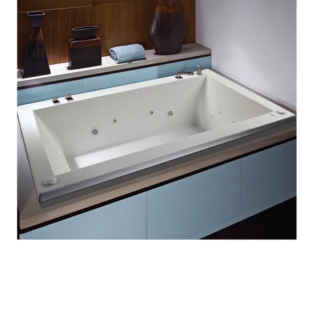 66X36 ALMOND AIR ELITE ULTRA WHIRLPOOL UNDERMOUNT ANDREA 22