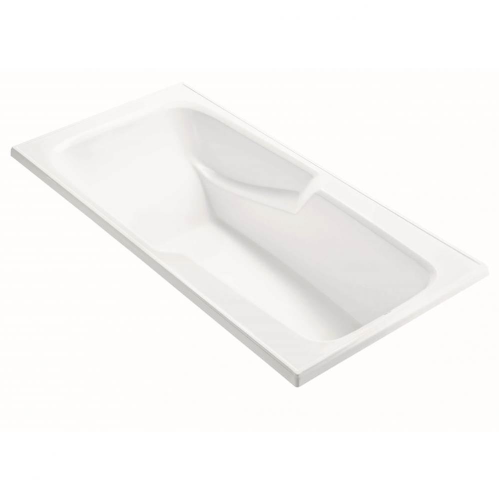 Wyndham 4 Dolomatte Drop In Air Bath Elite/Whirlpool - White (70.75X35.75)