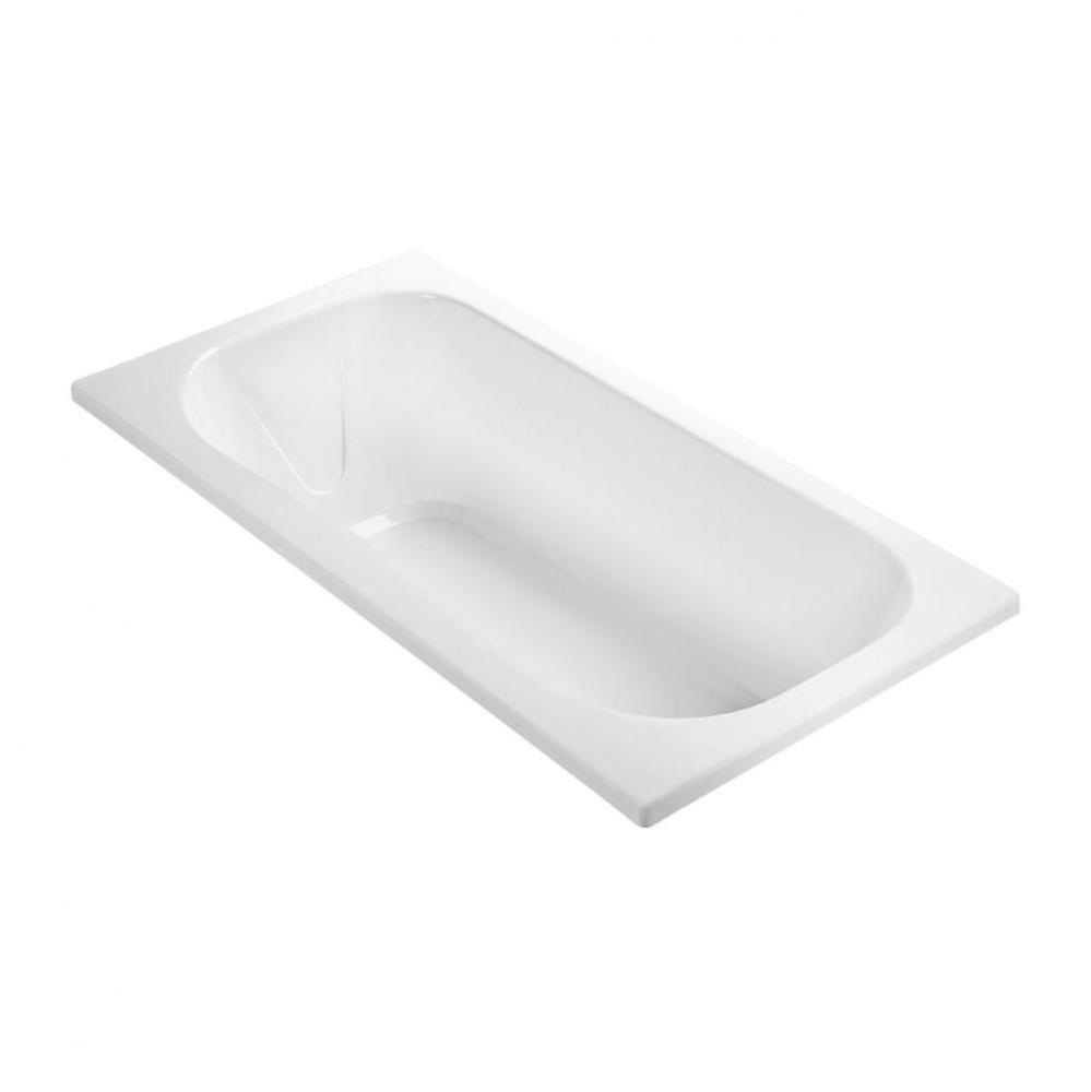 Georgian 3 Acrylic Cxl Drop In Air Bath Elite/Stream - Biscuit (71.5X35.5)