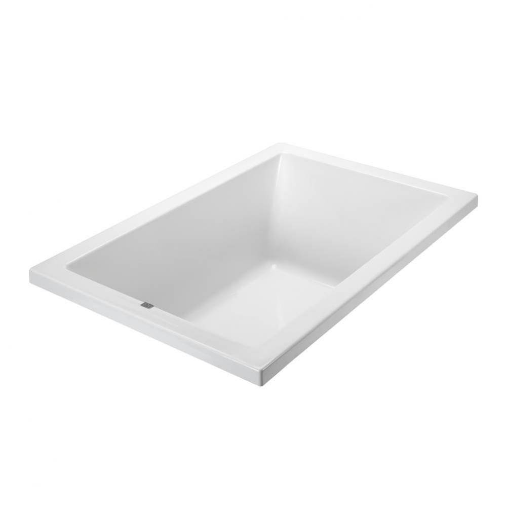 Andrea 25 Acrylic Cxl Undermount Air Bath/Stream- Biscuit (48X32)