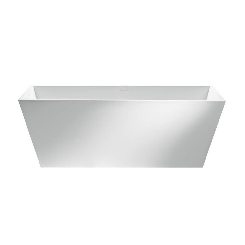 Petra Sculpturestone Freestanding/Undermount Air Bath - Gloss Biscuit (62.25X32.25)