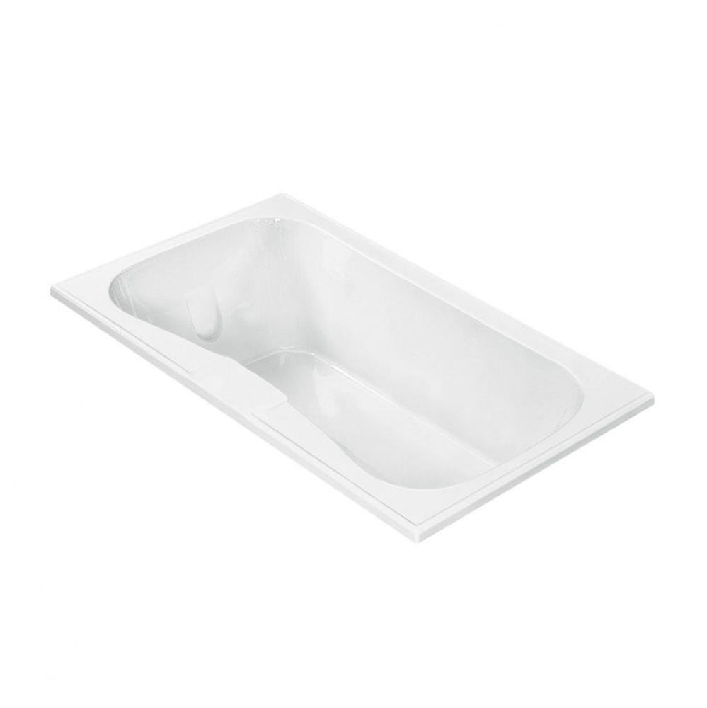 Georgian 1 Acrylic Cxl Drop In Air Bath/Microbubbles - White (71.5X41.5)