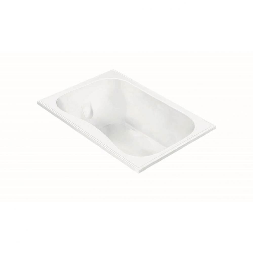 Georgian 2 Dolomatte Drop In Air Bath/Whirlpool - White (59.5X41.5)