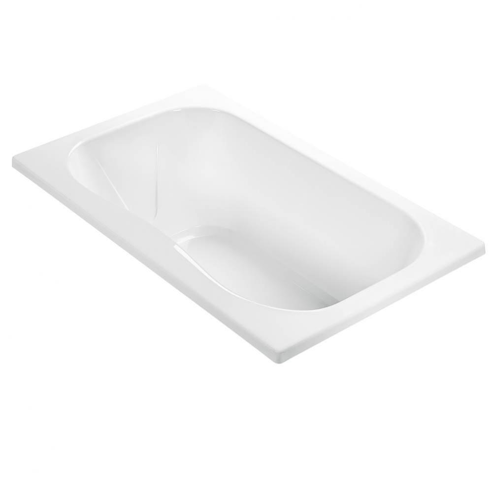 Georgian 4 Acrylic Cxl Drop In Air Bath/Stream - Biscuit (59.5X35.5)