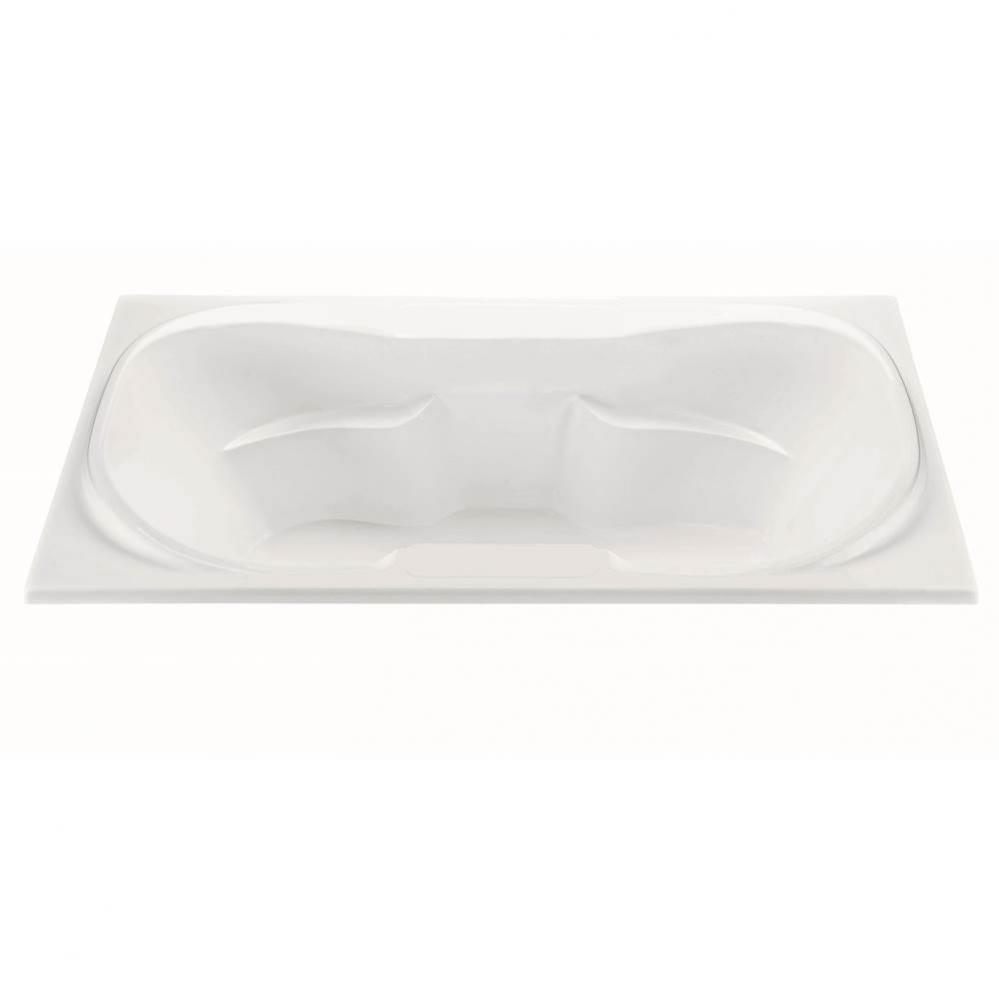 Tranquility 1 Dolomatte Drop In Air Bath - White (72X42)