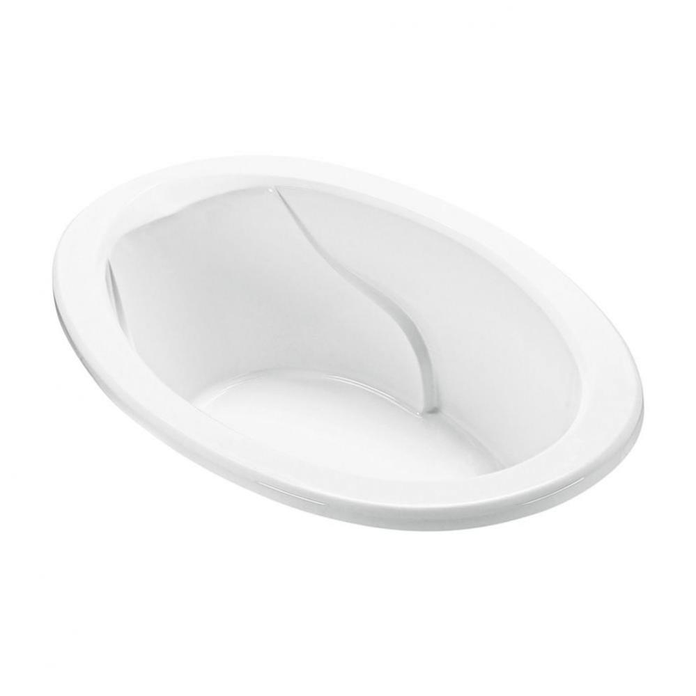 Adena 5 Acrylic Cxl Oval Drop In Air Bath Elite/Microbubbles - Biscuit (63X41.25)