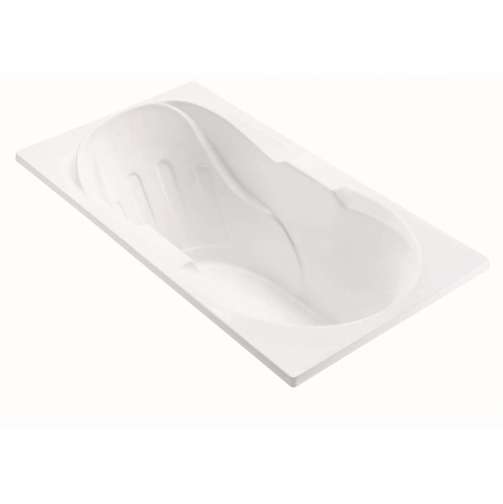 Reflection 2 Dolomatte Drop In Soaker - White (65.75X35.75)