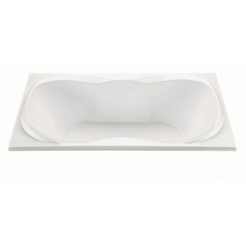 Tranquility 2 Dolomatte Drop In Air Bath/Microbubbles - White (72X42)