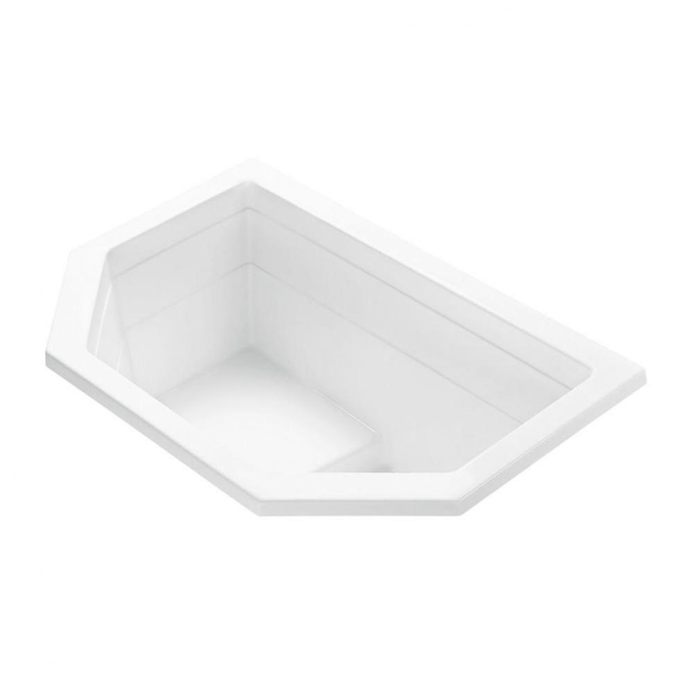 Atlantica Acrylic Cxl Drop In Air Bath/Microbubbles - Biscuit (50X23.625/34.75)